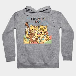 Cheetah Friendship Day Hoodie